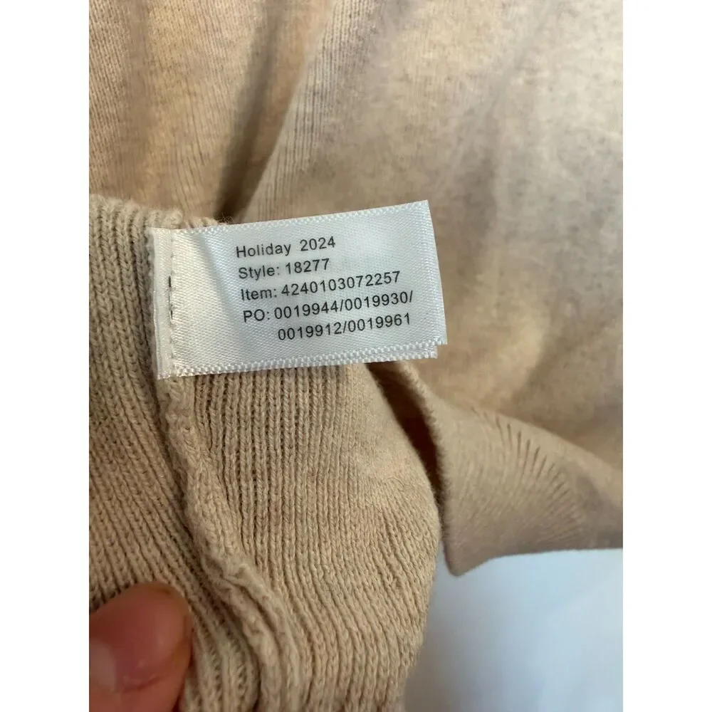 Marine Layer Men's Archive Big Bear 1/4 Zip Sweater Size S